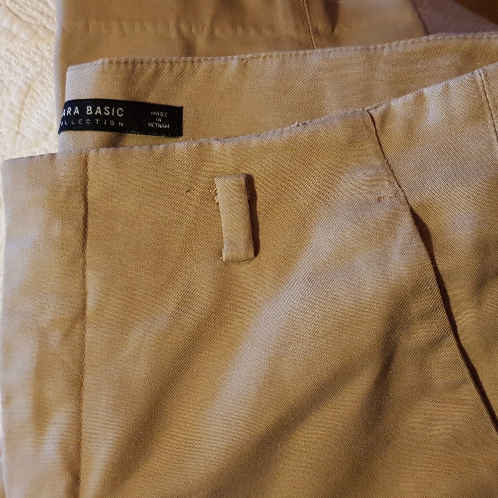 Zara Basic pants camel size 8/36 - Picture 9 of 9